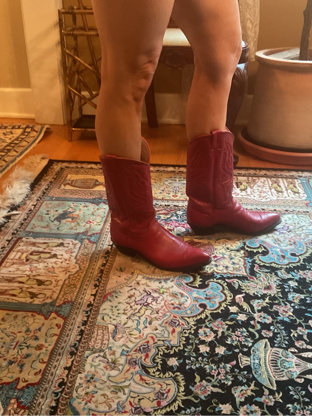 Code West Western Heeled Boots